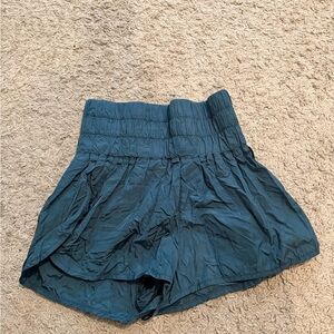All 3 pairs of FP Movement by Free People Teal Athletic Shorts
